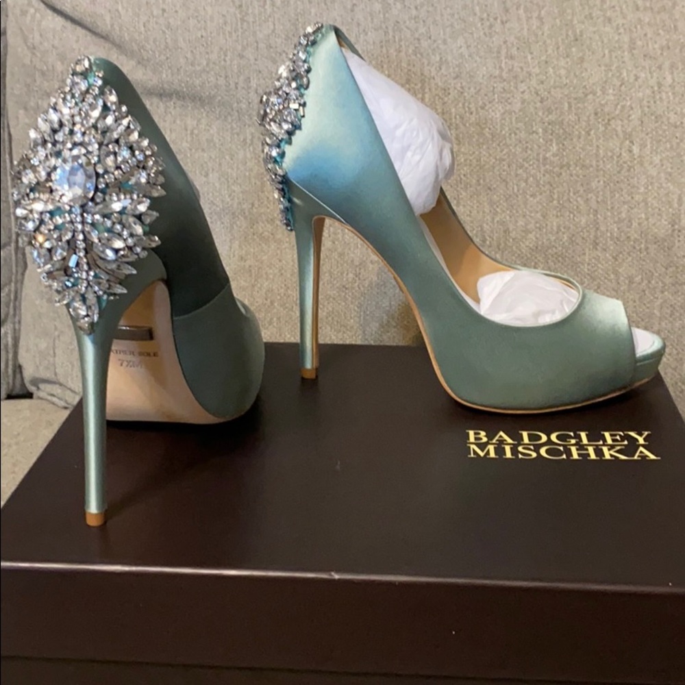 Badgley Mischka Kiara heels - beautiful!